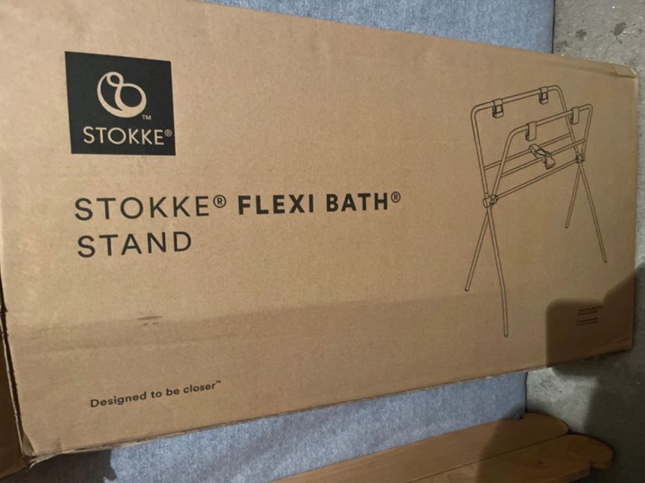 Banheira Stokke como novo com suporte