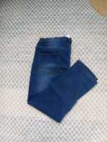 Niebieskie spodnie jeansowe roz. 48
