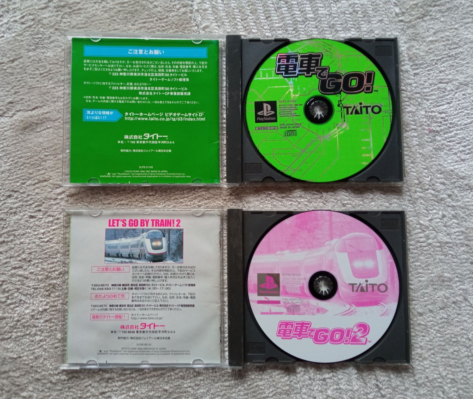 Gra PSX PlayStation Densha de Go! + Densha de Go! 2