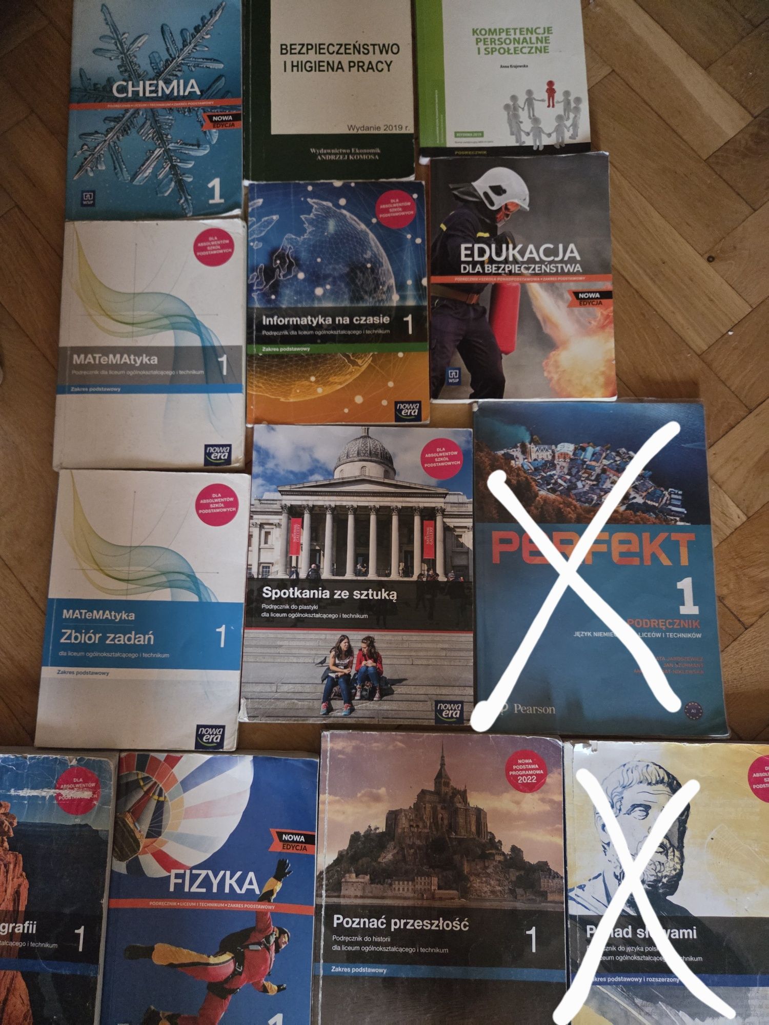 Książki 1 klasa technikum/liceum