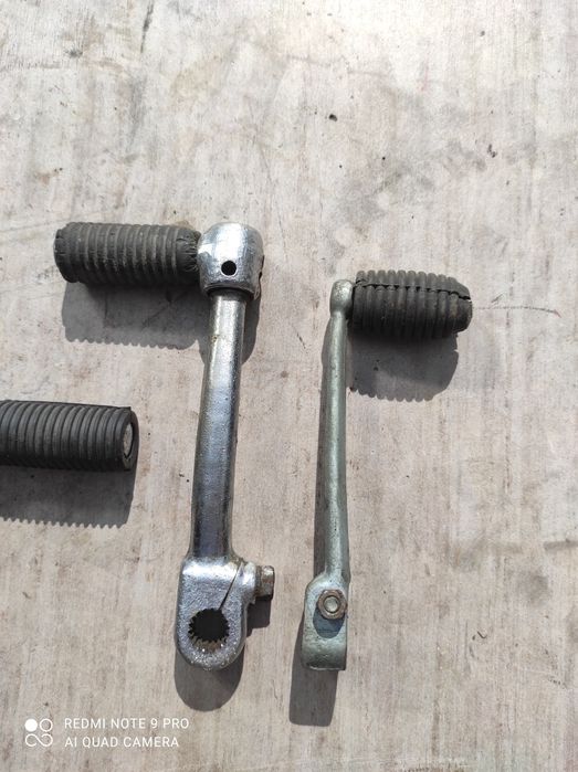 Dźwignia zmiany biegów krótka + starter motorynka Romet 11.132