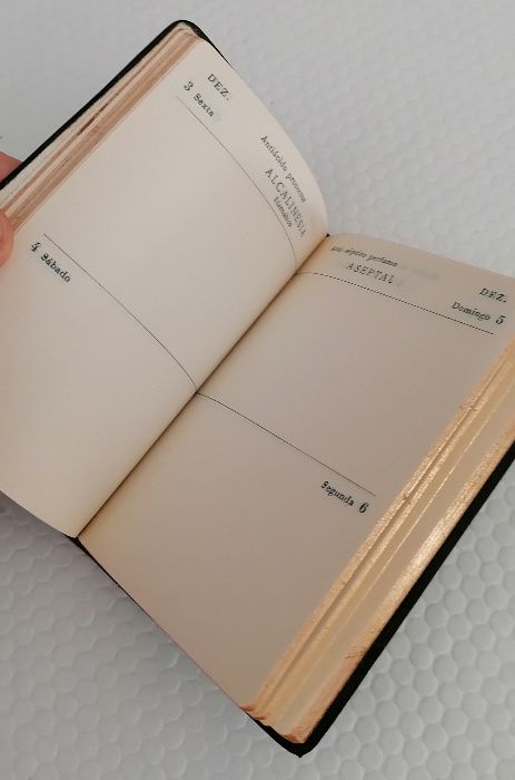 Agenda de bolso, 1965 , (uma raridade)