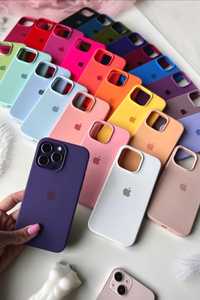 Чехол Silicone Case  Apple iPhone на все 14 серии
