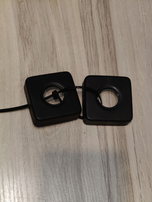 Kolumna prysznicowa, czarna, bateria termostatyczna