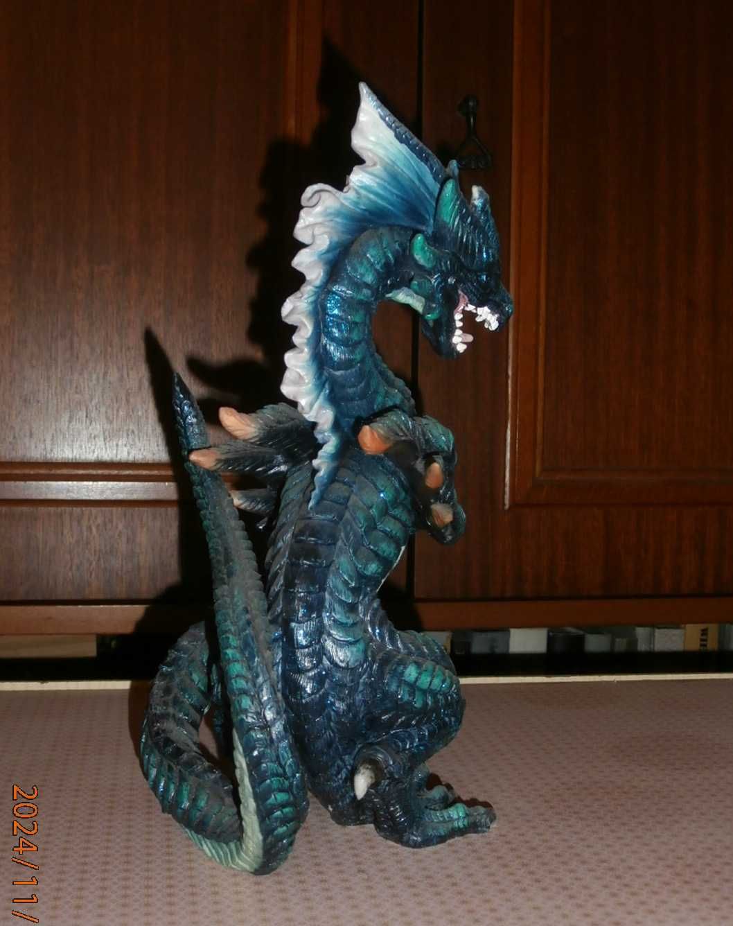 Figurka Smoka / Zielony Smok Mag Firmy Nemesis Now
