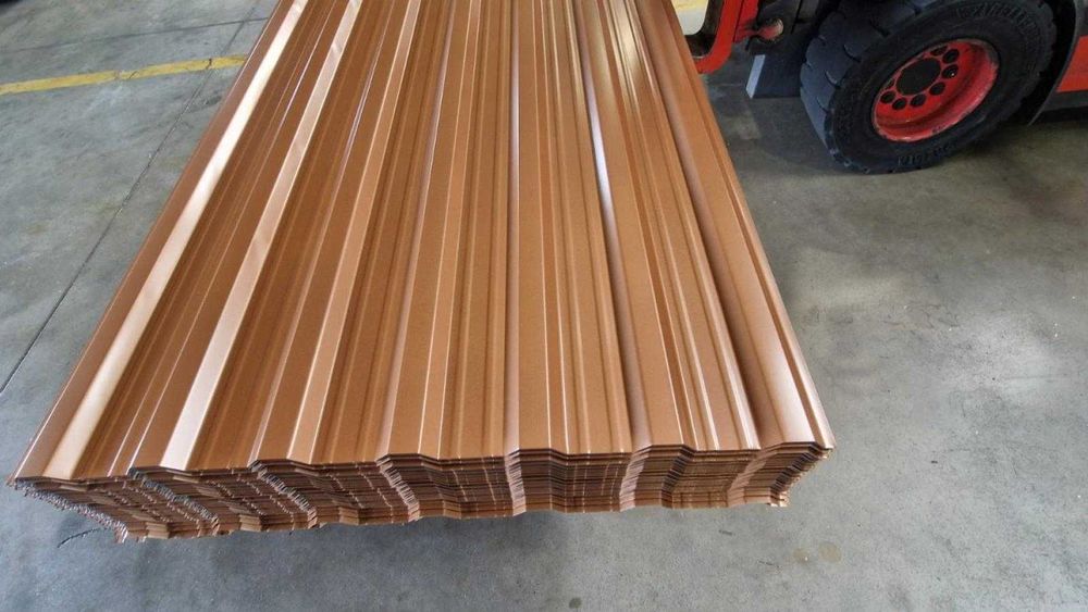 Blacha trapezowa 2 gatunek 0,60mm grubość, na szopę, garaż, altanę