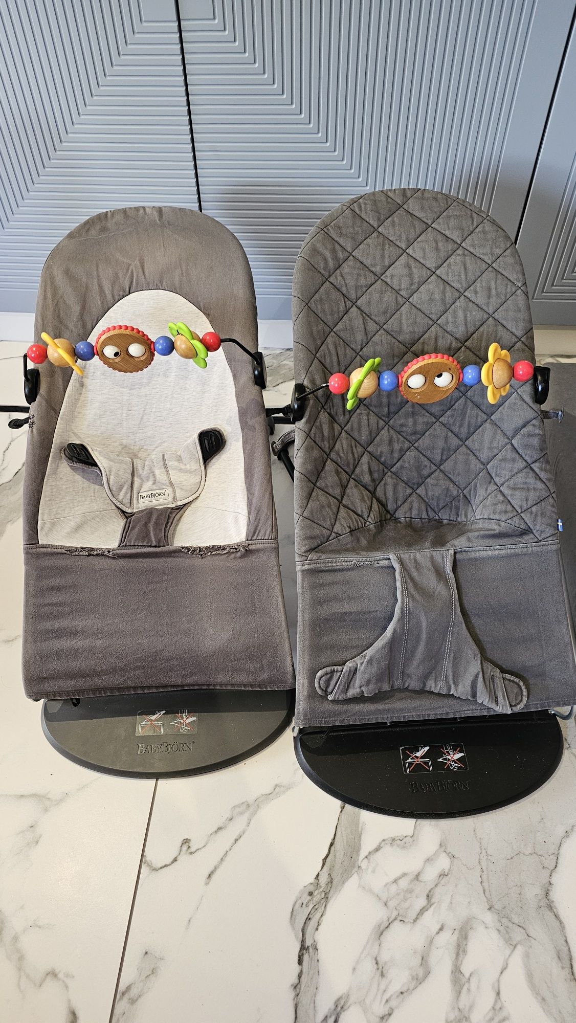 Bujak baby bjorn z zabawką 2 szt