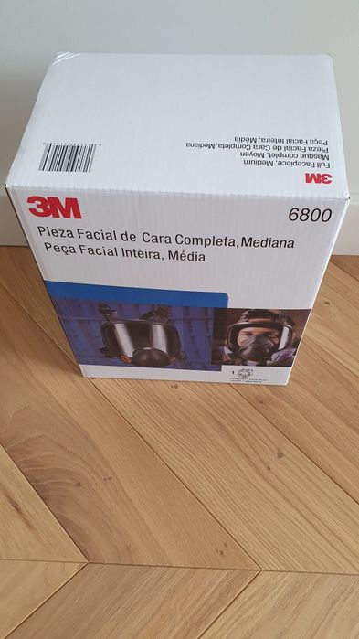 Maska pełnotwarzowa 3M + filtry 6059 ABEK1 + gratisy