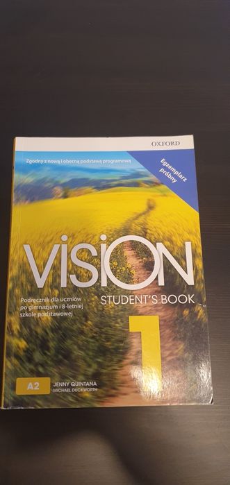 Vision 1 Oxford student book