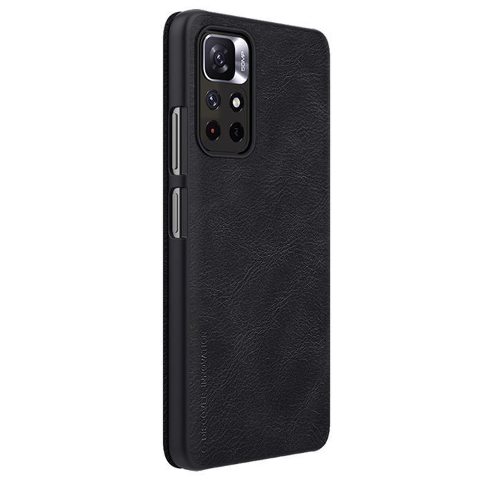 Etui Nillkin Qin Case do Xiaomi Redmi Note 11T/Poco M4 Pro 5G, Czarny