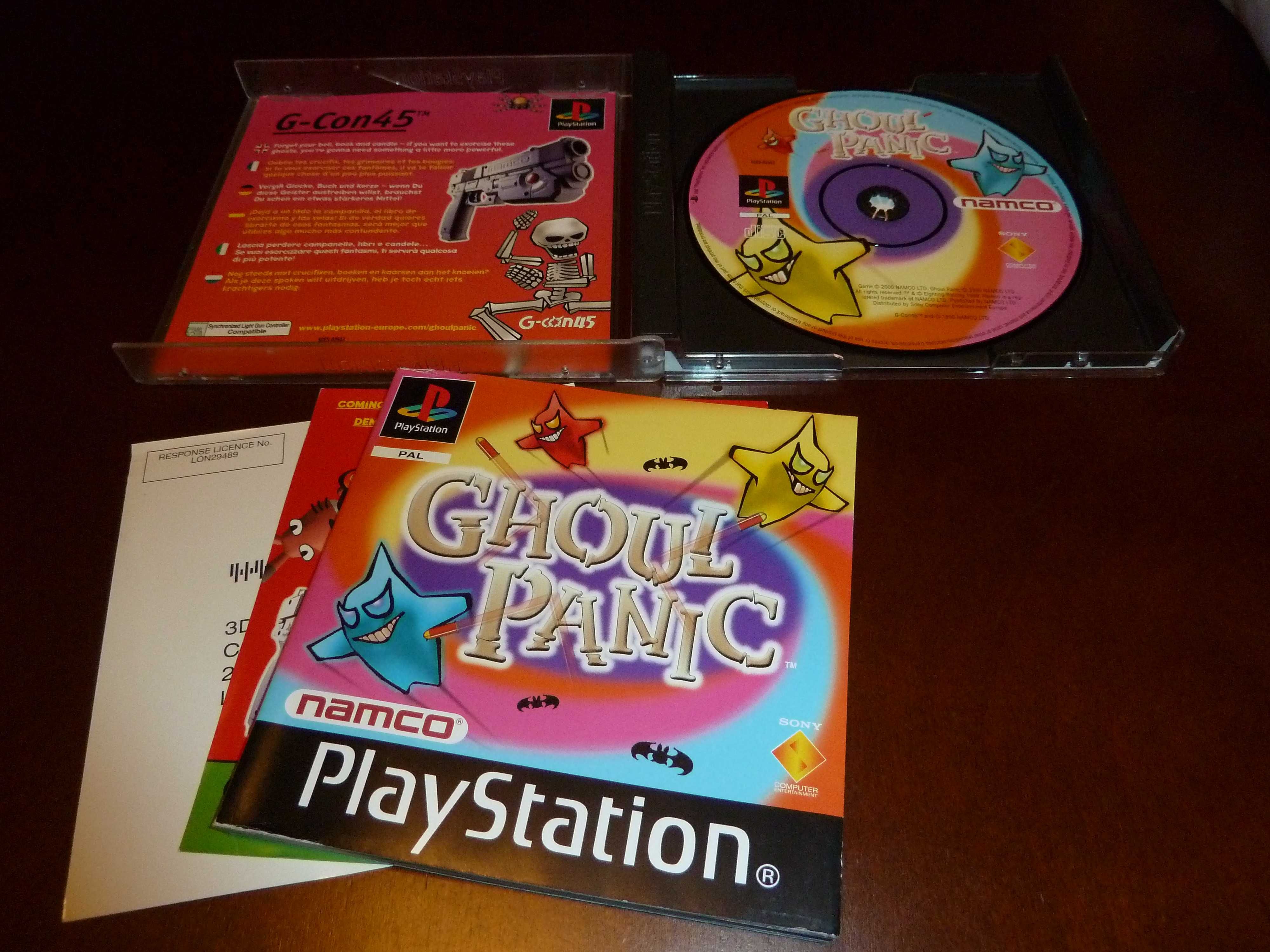 Ghoul Panic na PS1, unikat, jedyna!