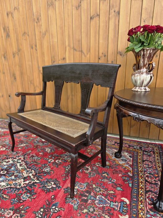 Ławka ława mała kanapa secesja #1985 Stylowy Węgrów