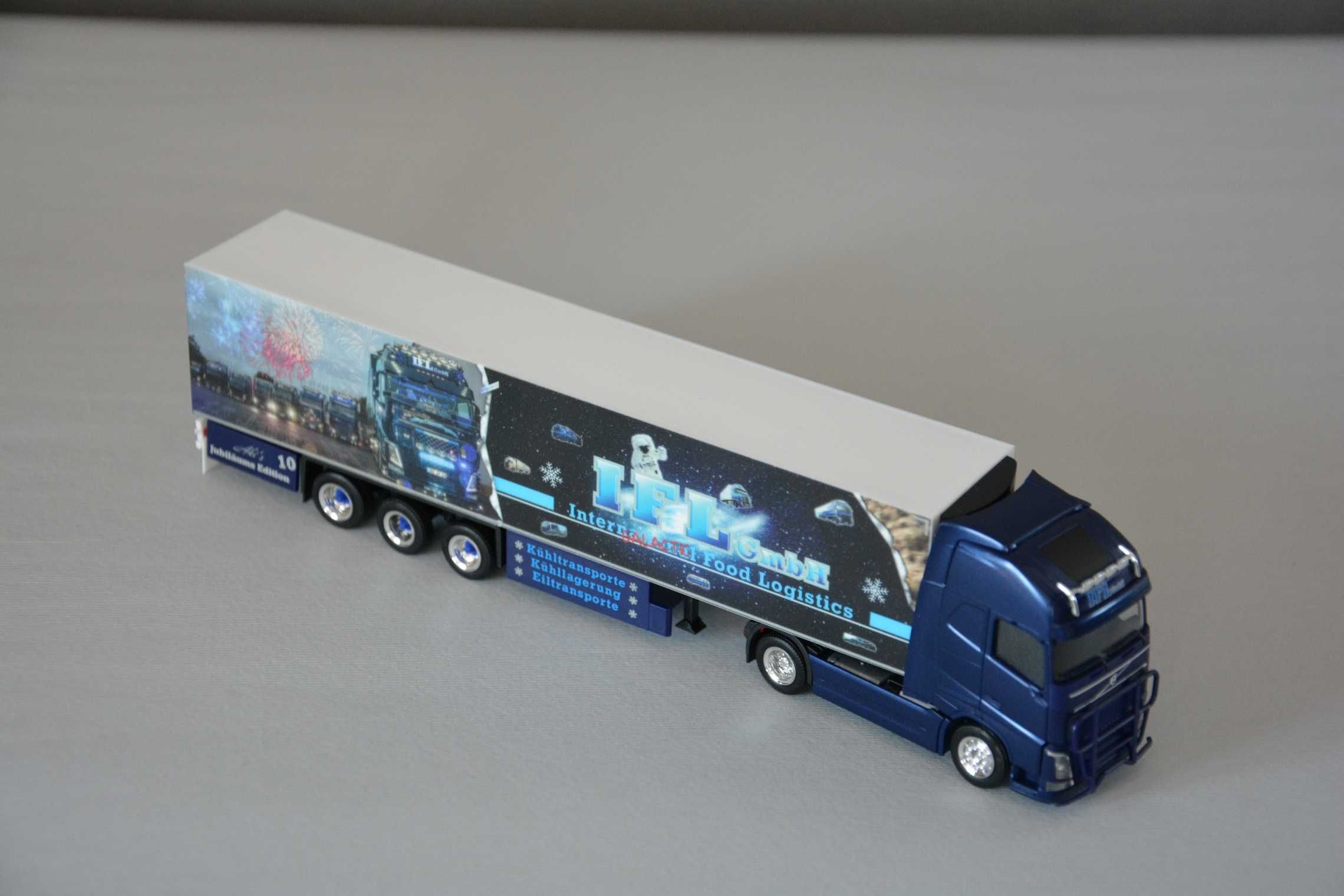 1:87 (H0) Herpa 314879 - Volvo FH GL - IFL Koln (Jubilaums Edition10)