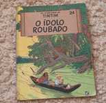 Livro o idolo roubado ( antigo)