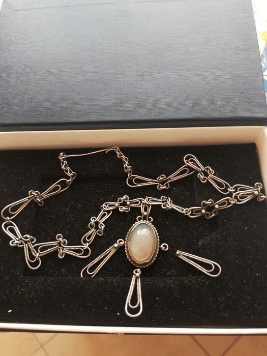 Кольє із срібла, виготовлене в 1976 році за індивідуальним замовленням