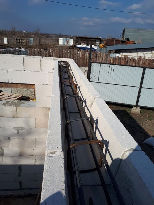 Кладка газобетона, блоков