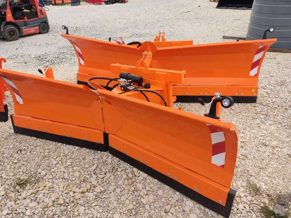 Pług śnieżny Volant hydrauliczny składany euro tuz 2,5-3,2m transport