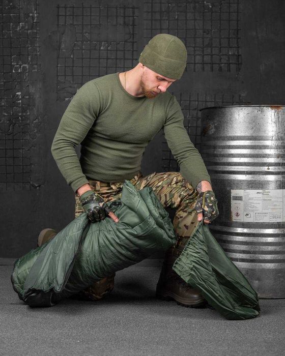 Спальний мішок Олива X-Treme Теплий Надійний Спальник