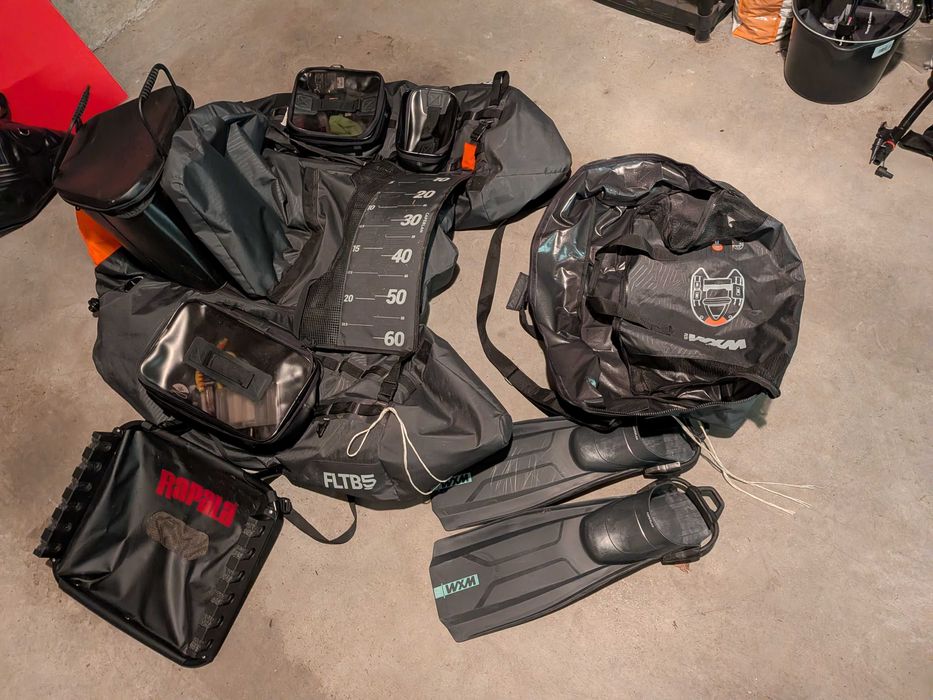 Pływadełko Belly Boat Caperlan Float Tube FLTB-5 V2 + akcesoria