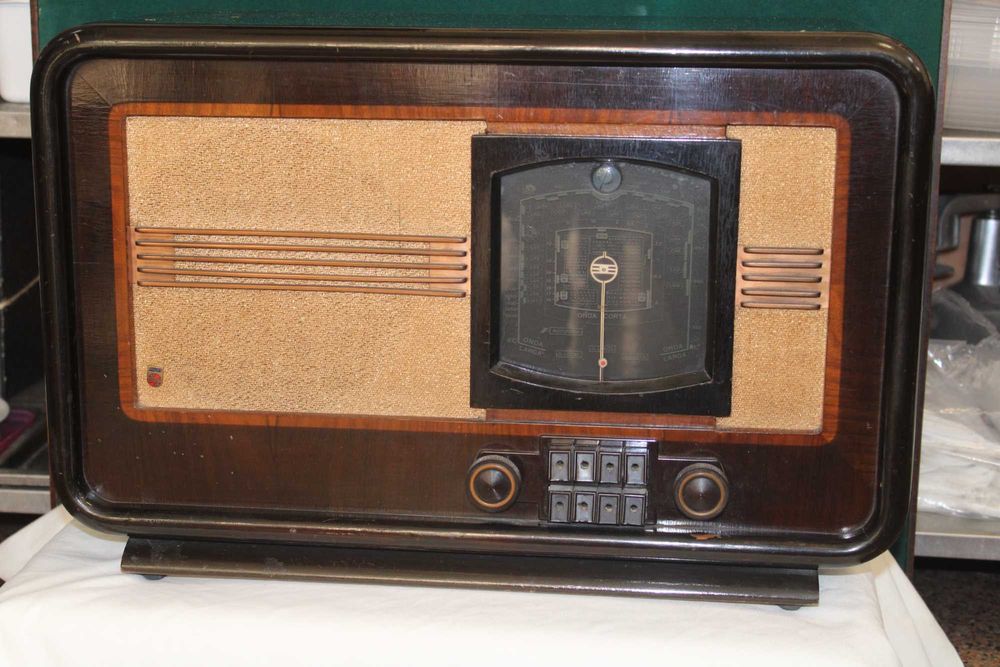 Rádio Philips Anos 30 Arte Deco