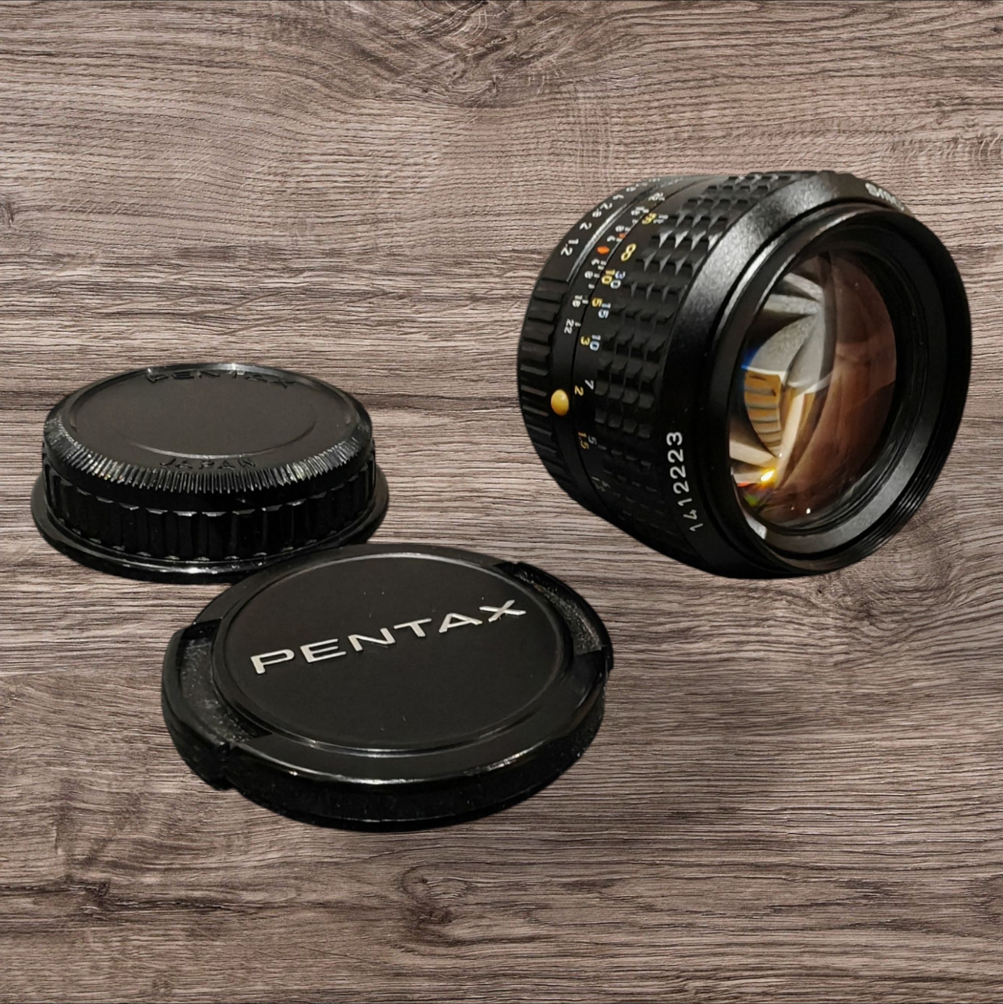 Pentax-A 50 f1.2 smc. Idealny stan.