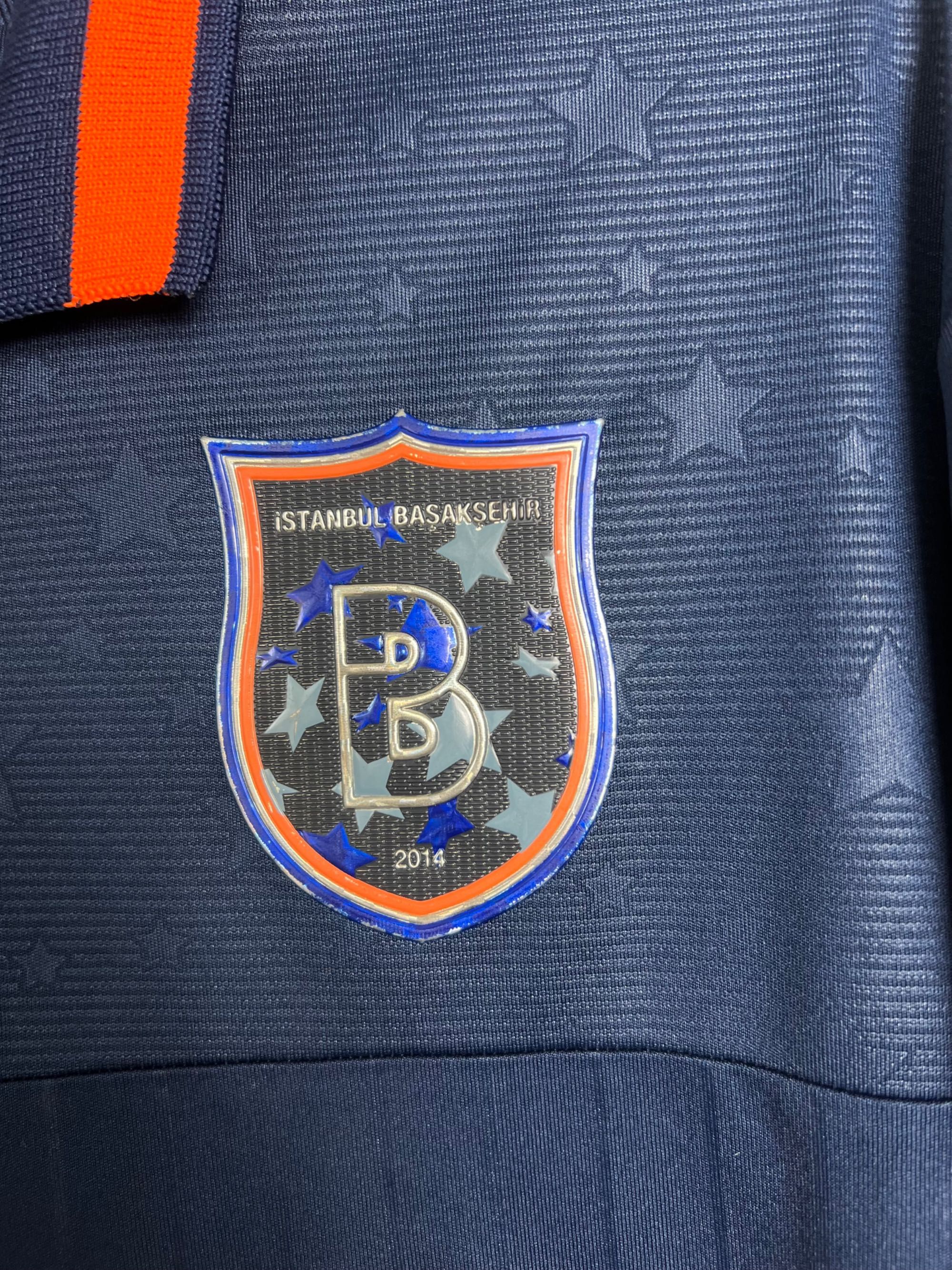 Macron Istanbul Basaksehir 2019/2020 Edin Visca #7 Soccer Jersey