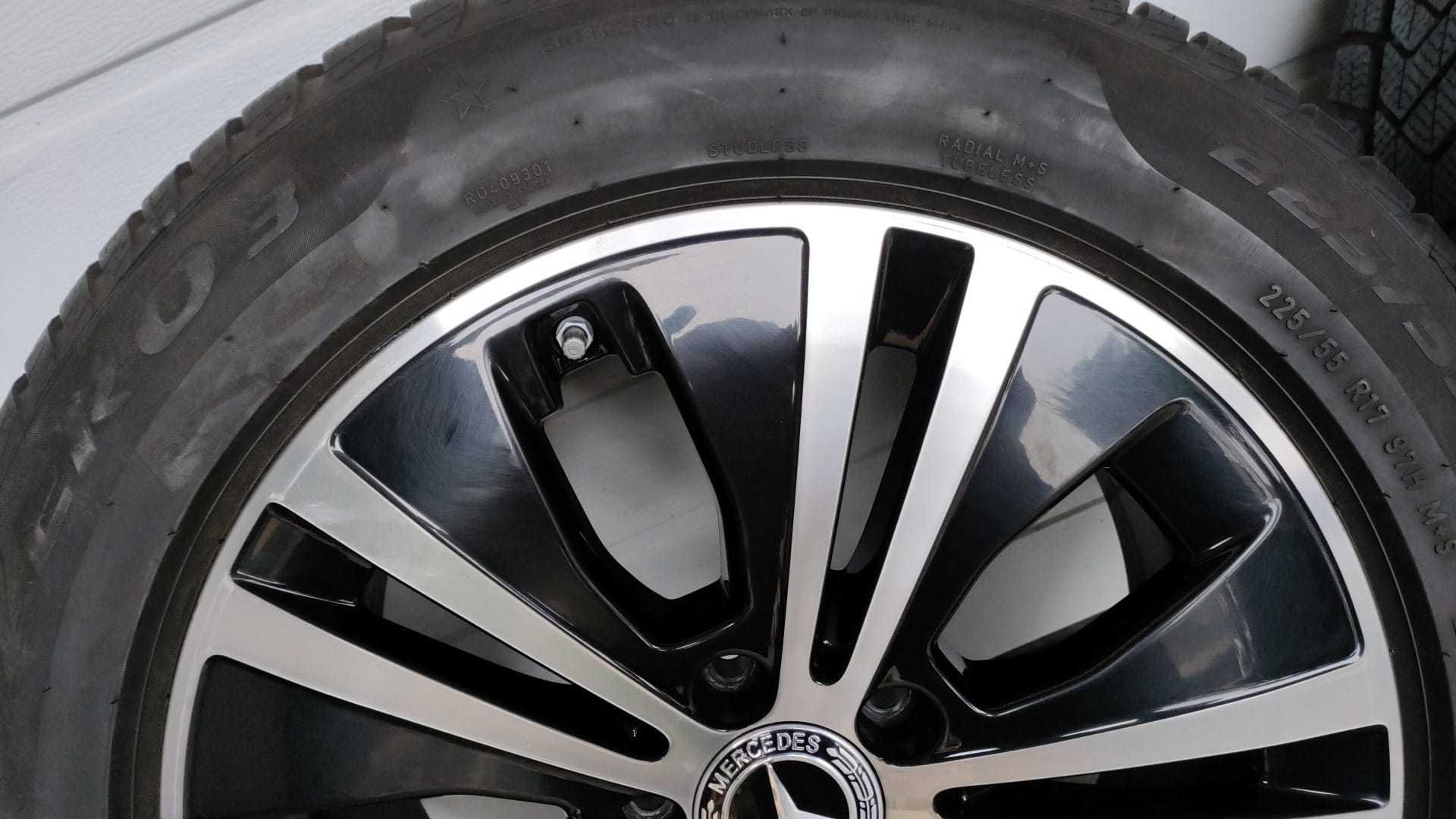 Koła Mercedes E-Klasa W213 17'' 5x112 opony 225/55/17 TPMS OL1215