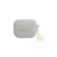 Guess Etui Do Airpods Pro Guaplsc4Eg Szare Logo 4G Charm