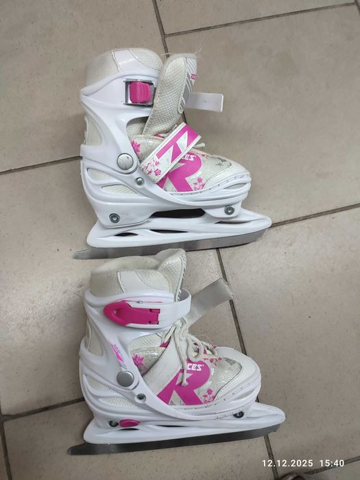 Ковзани, коньки Roces, дівчинці, розсувні 30-33
