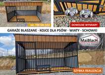 PRODUCENT - Kojec dla Psa na Dowolny Wymiar - Maj-Blach