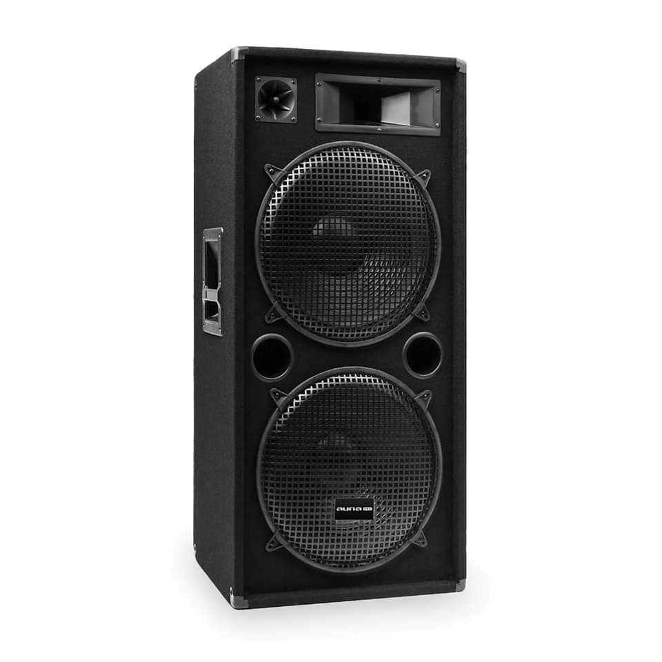 Auna PW-2522 MKII Пасивна колонка  2×PA 15" 38см 750ВтRMS З Німеччини