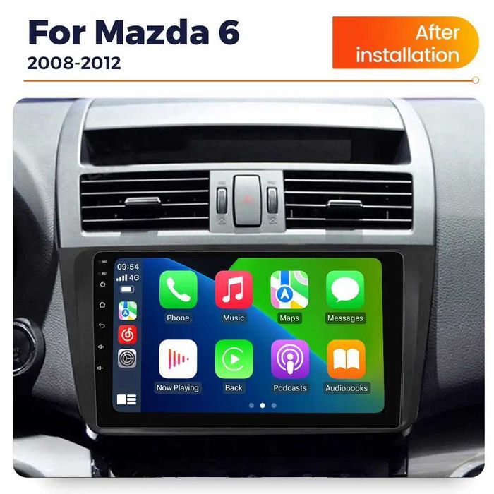 Штатна магнітола Mekede MS Mazda 6 (2007-2012) QleD