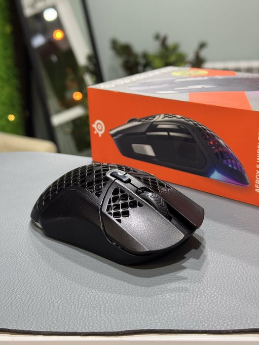 Мышка SteelSeries Aerox 5 Wireless (62406) Black