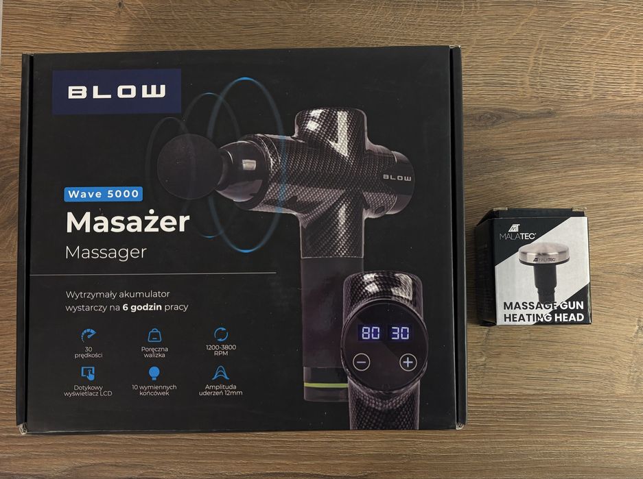 Masażer ręczny Gun Blow Wave 5000