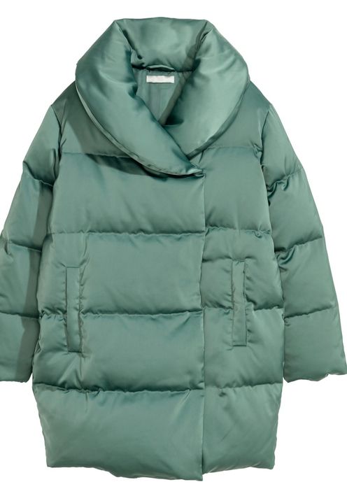 Kurtka puchowa damska zimowa h&m rozmiar 46