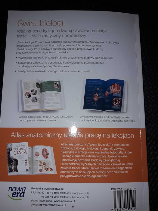 Świat biologii cz. 2 wydawnictwo Nowa Era