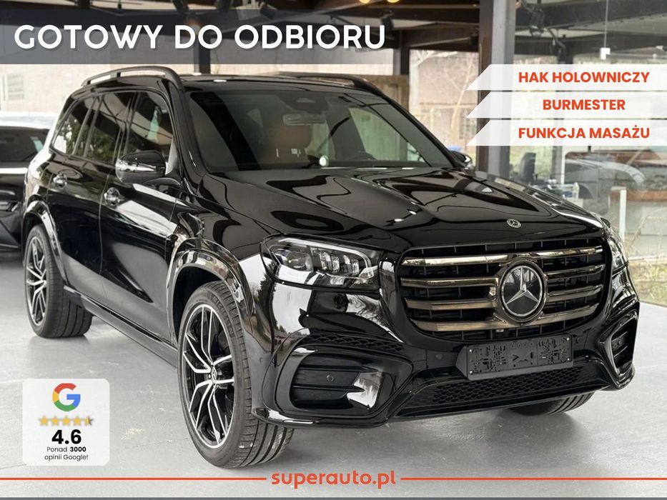 Mercedes-Benz GLS Pakiet wyposażenia AMG Premium Plus + Hak holowniczy + Pakiet Night