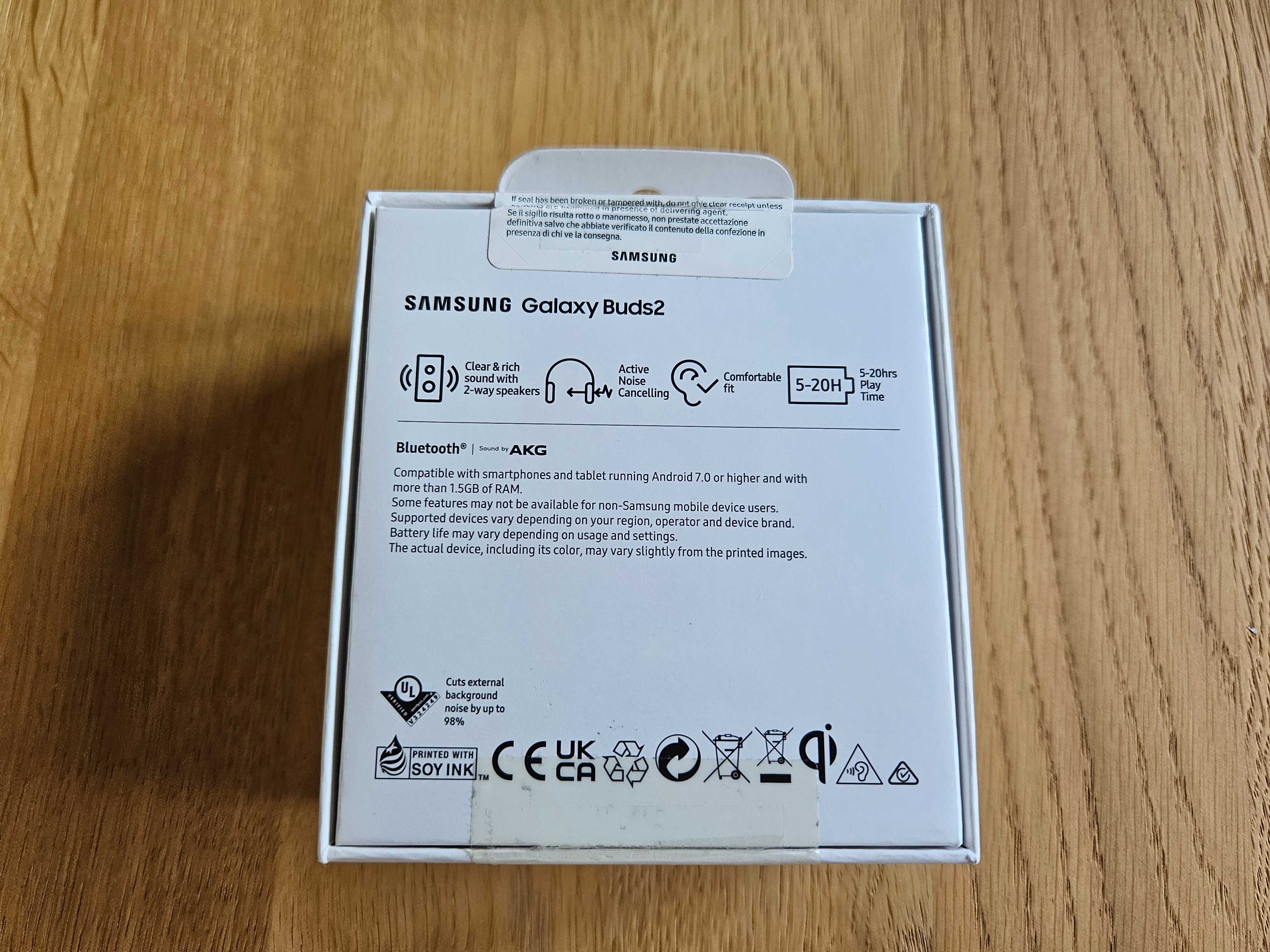 Słuchawki Galaxy Buds2 białe nowe