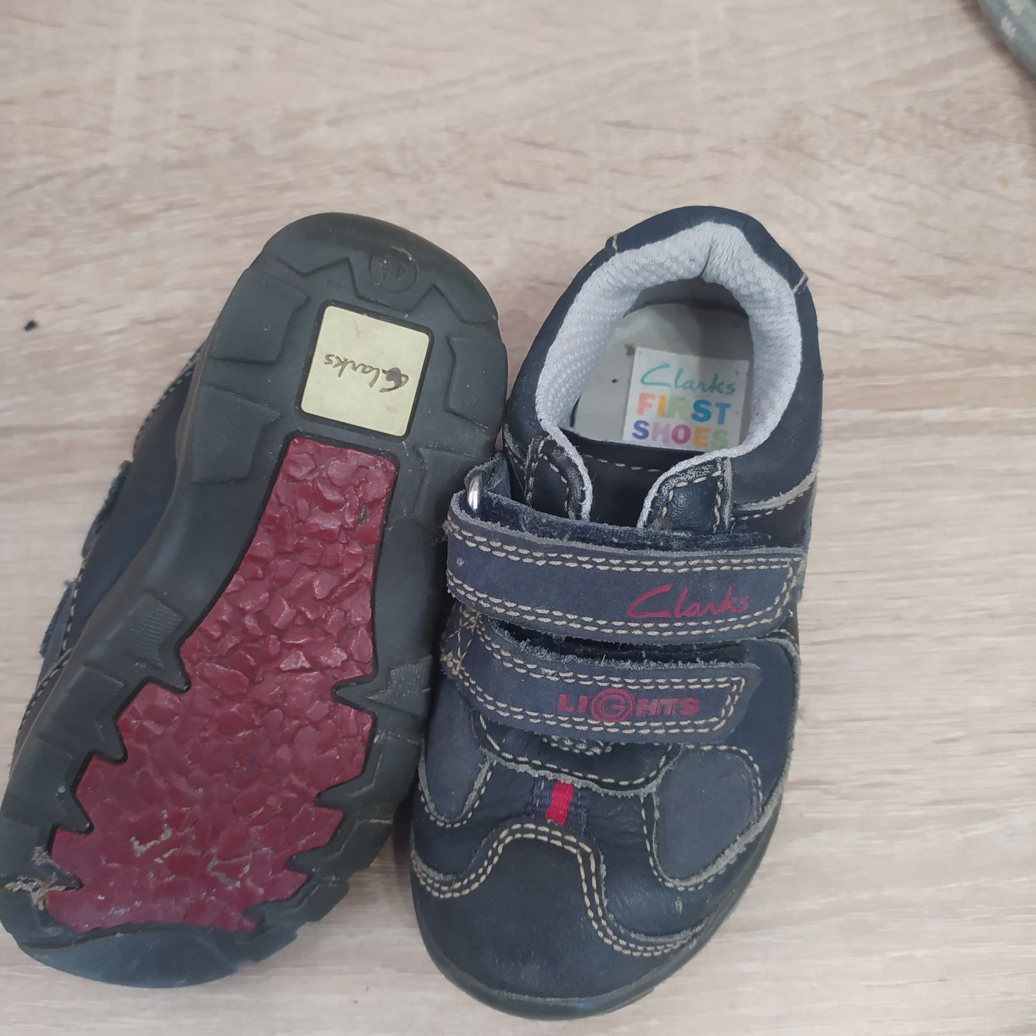 Pierwsze buciki Clarks, rozm. 20, półbuty,  buty przejściowe
