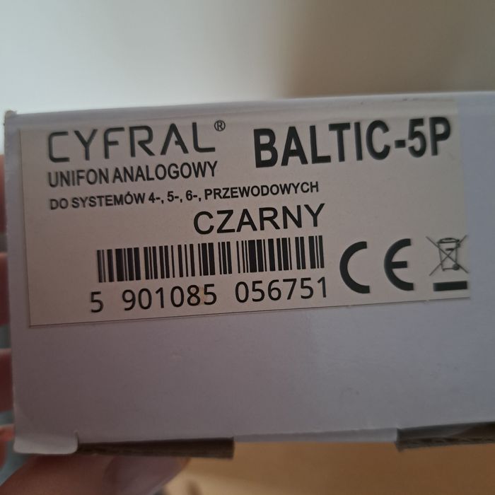 Domofon analogowy Cyfral Baltic 5P