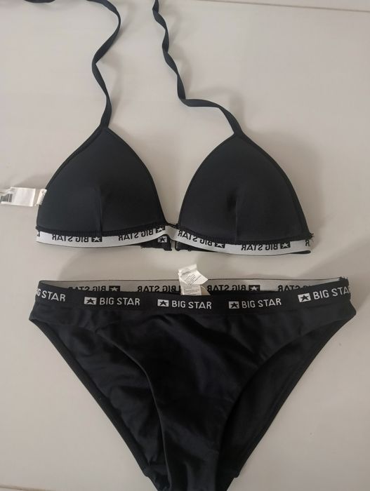 Big star bikini, strój kąpielowy S,czarny cena 40zl