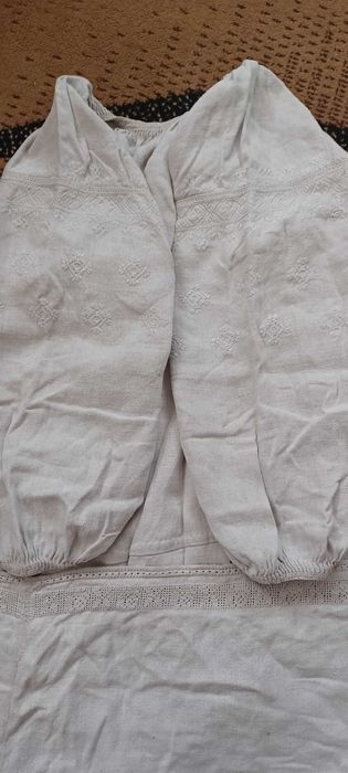 Вишиванка старовинна білим по білому