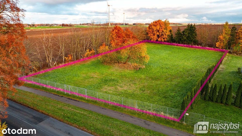 Stojkowo K.Kołobrzegu -duża działka budowlana
