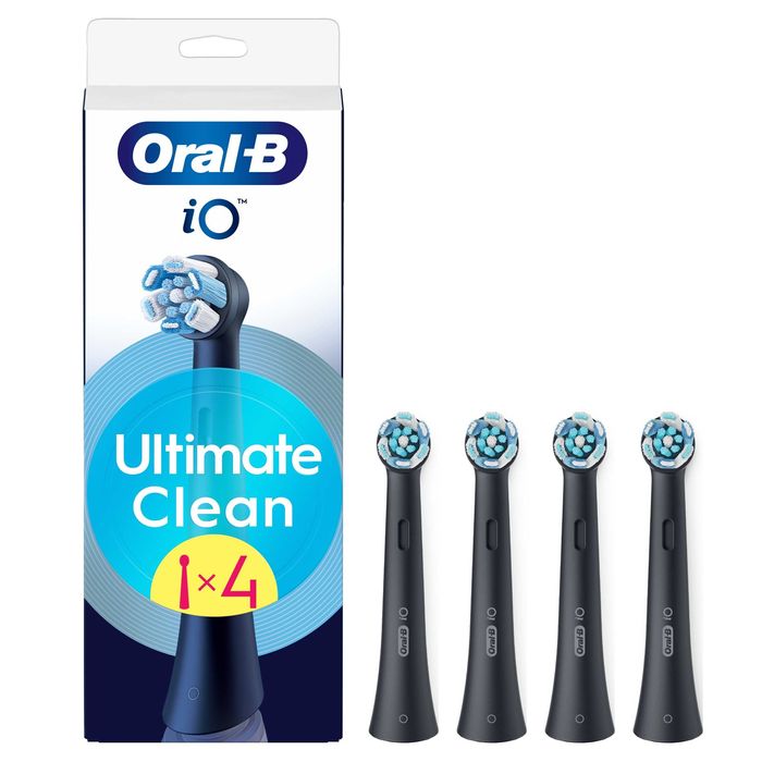 Końcówki do szczoteczki Oral-B iO Radiant White czarne 4 szt.
