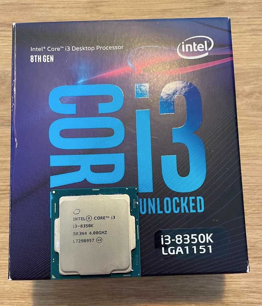 Procesor Intel Core i3 8350k