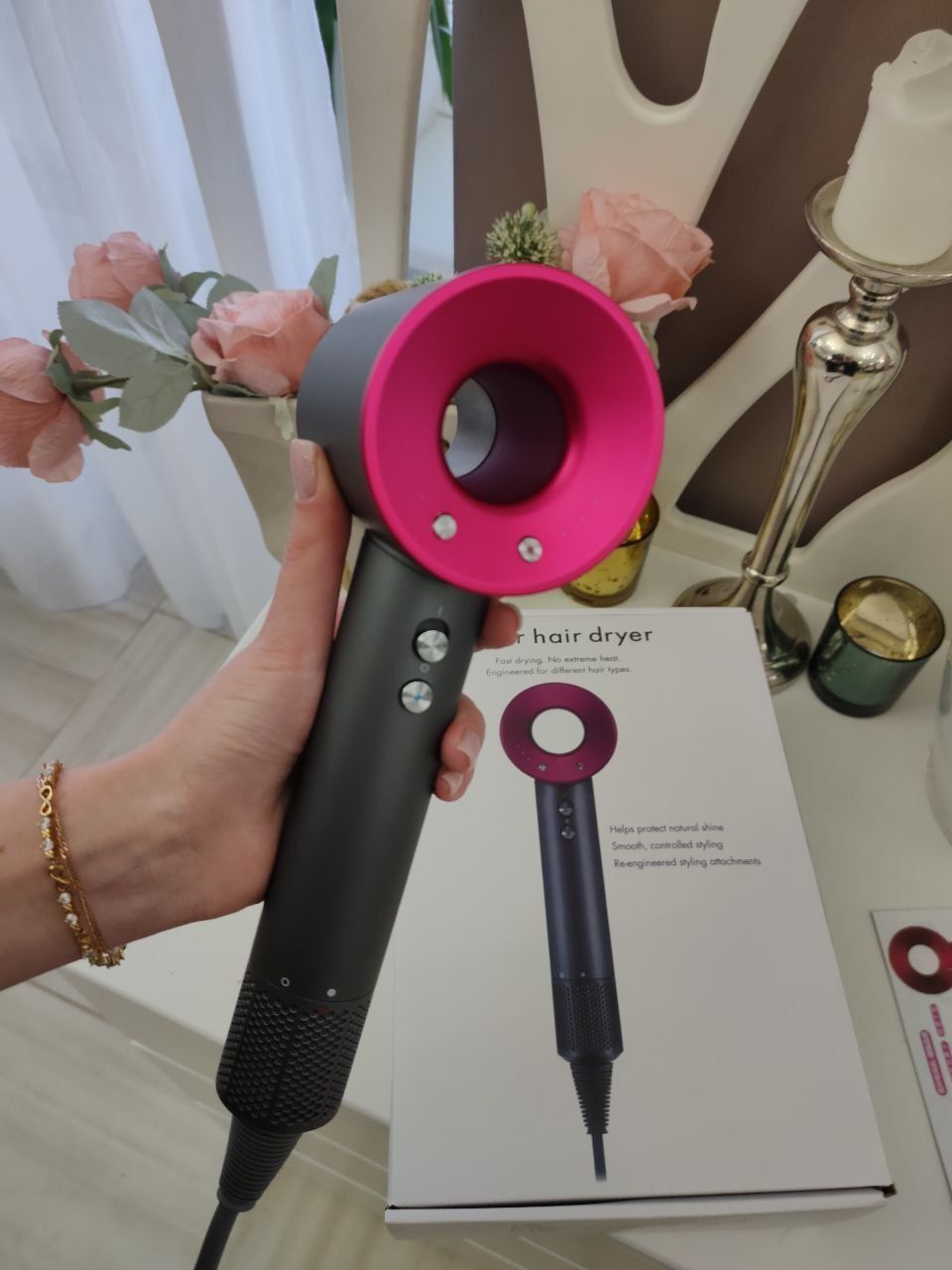 Dyson Фен Super Hair Dryer з 5ма магнітними насадками