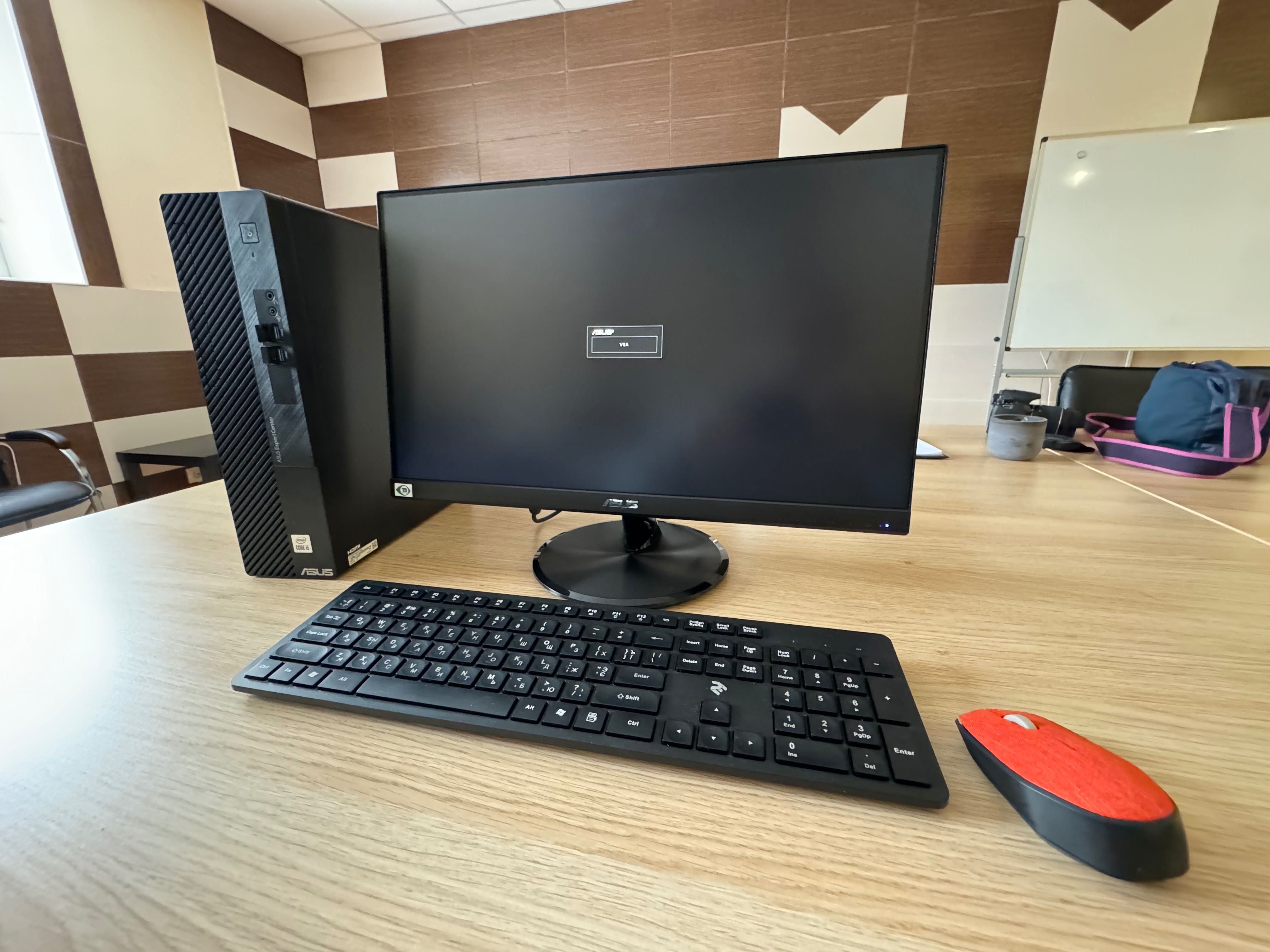 Новый Комплект Asus Компьютер и Монитор с Офицальним Windows 11.