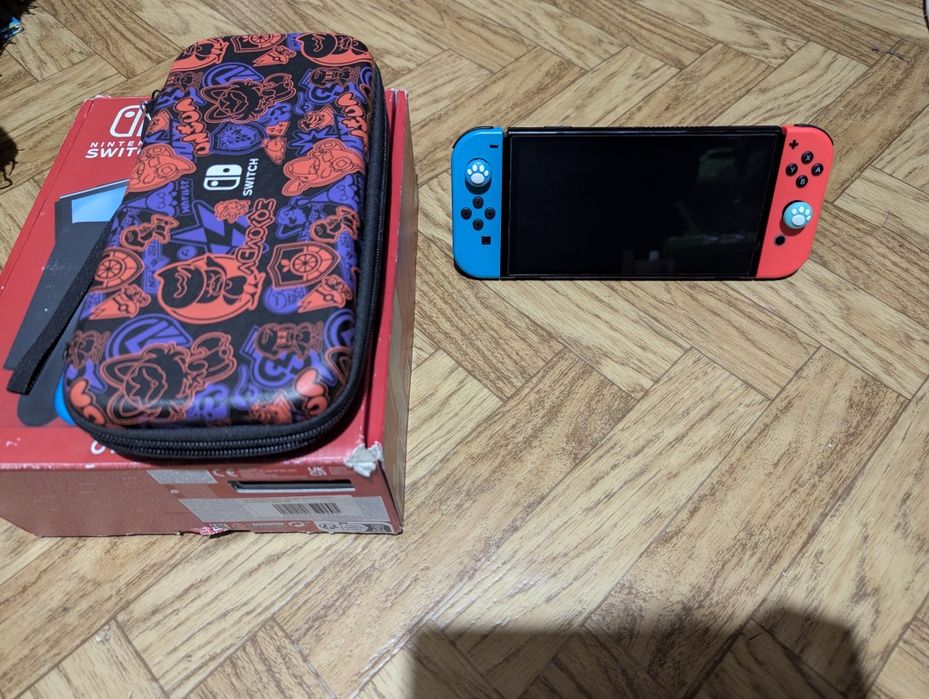 Nintendo switch OLED 64GB+128GB состояние идеальное!