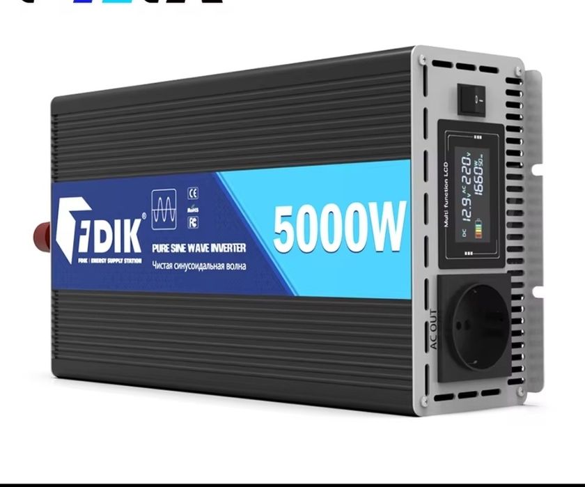 Inversor 12/24v 220v 5000w