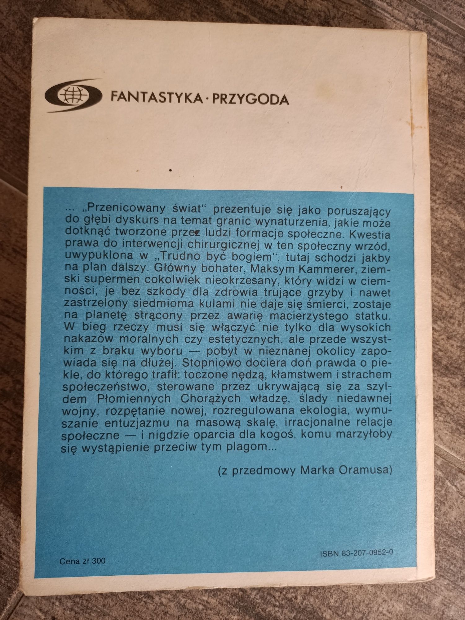 Przenicowany świat Arkadij Strugacki Borys Strugacki